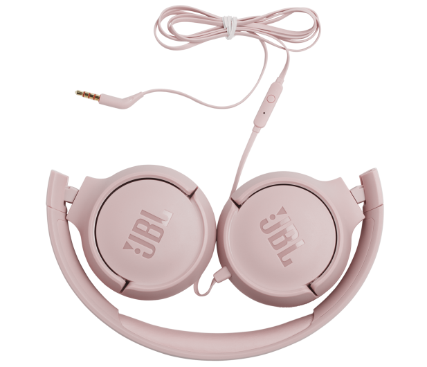 JBL T500 Różowe - 452102 - zdjęcie 3